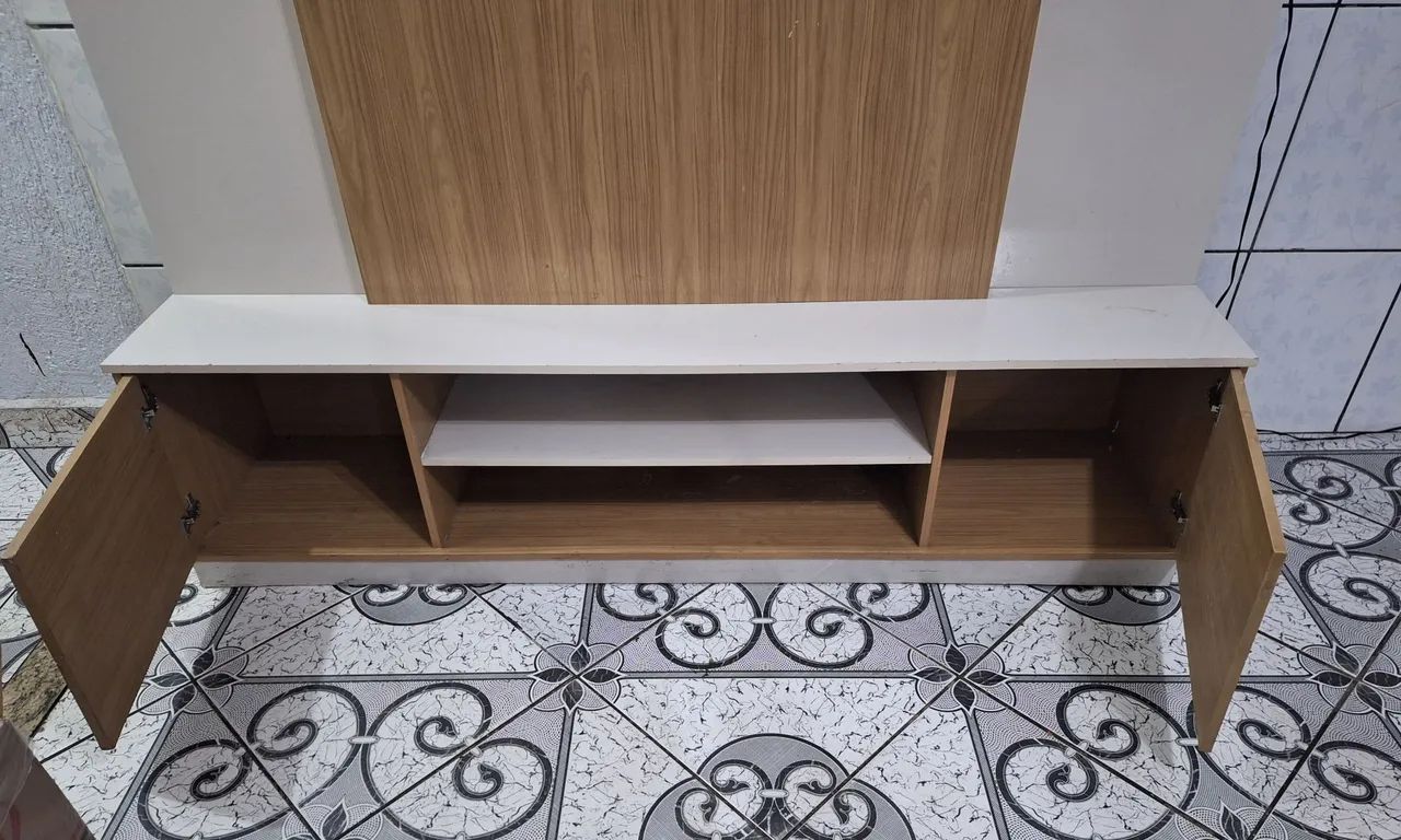 Rack Com Painel de Tv Acoplado Só ? CONFIRA!