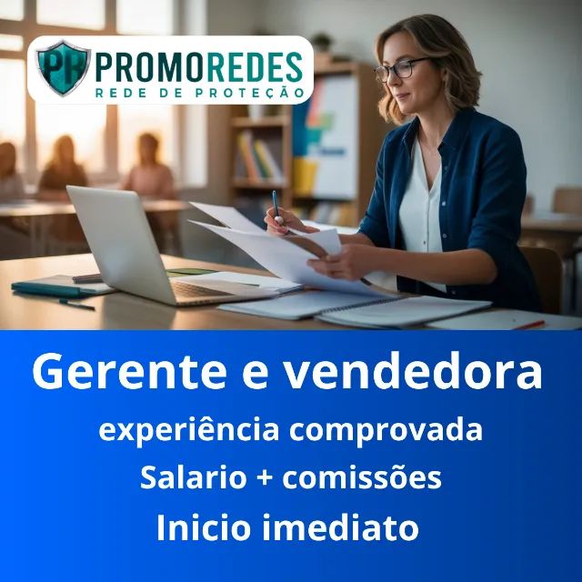 Gerente e vendedora