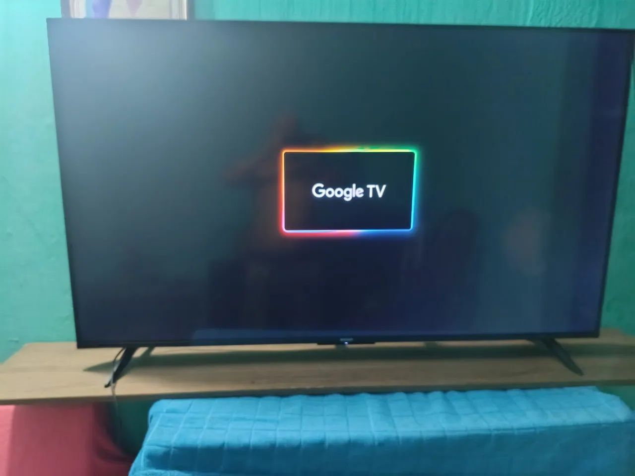 SMART TV SEMP TCL googlo TV.55 polegadas - Foto 2