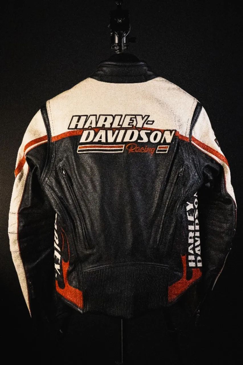 Jaqueta Harley-Davidson Feminina Couro Screamin Eagle Racing