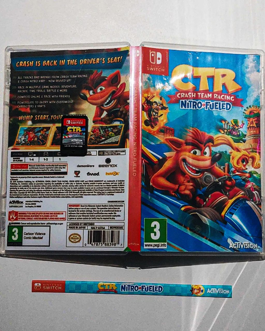 Crash Team Racing Nitro-Fueled Nintendo Switch Original - Foto 2