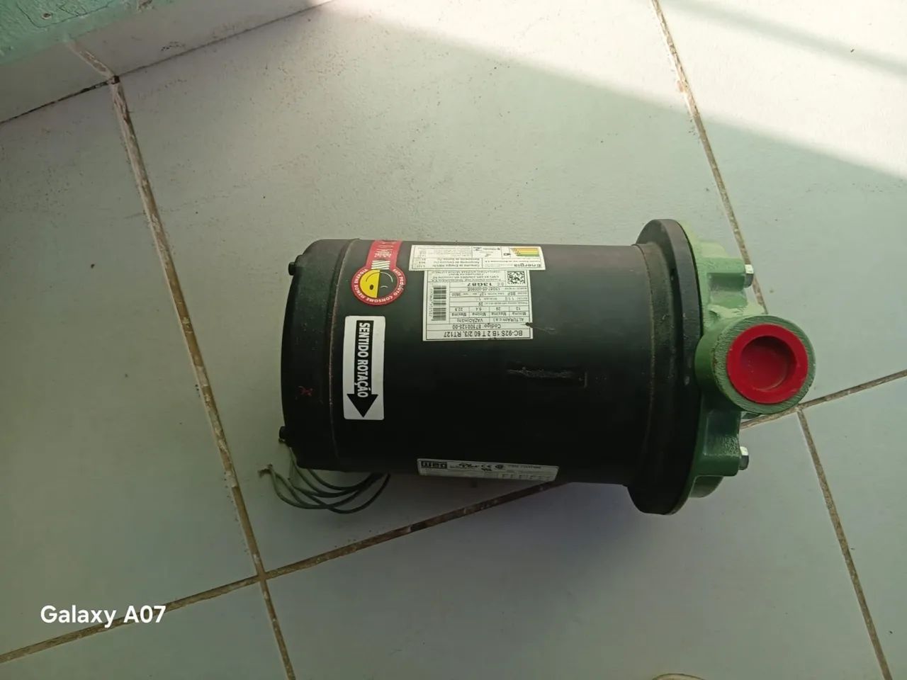 Vendo bomba centrifuga Schneider 