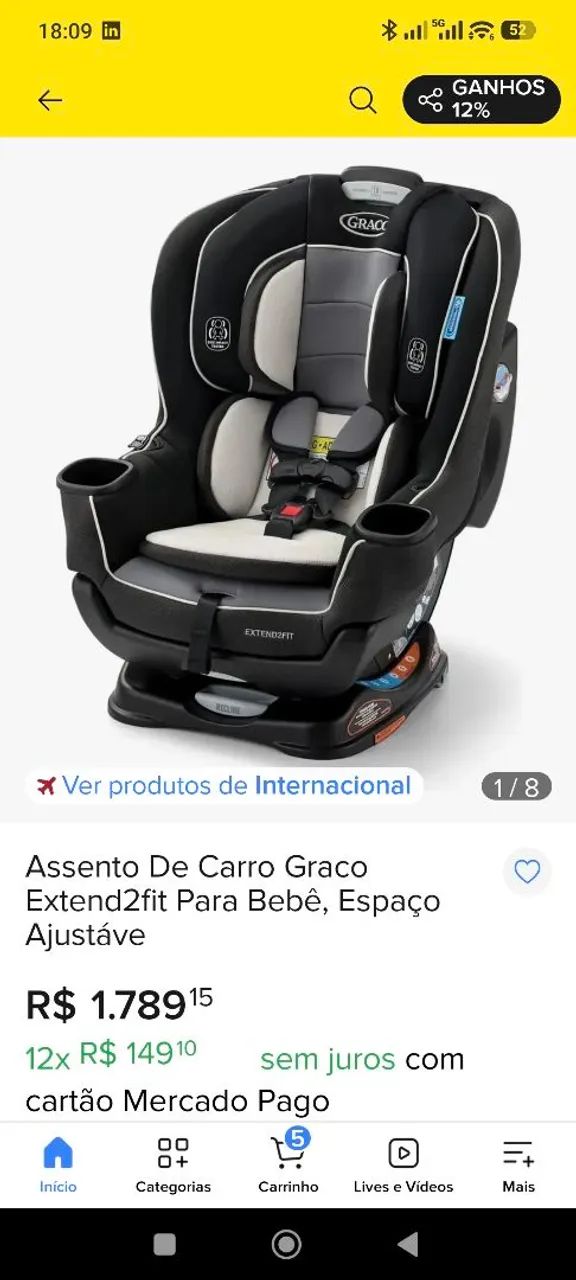 Cadeira 2 em 1 Graco  - Foto 4