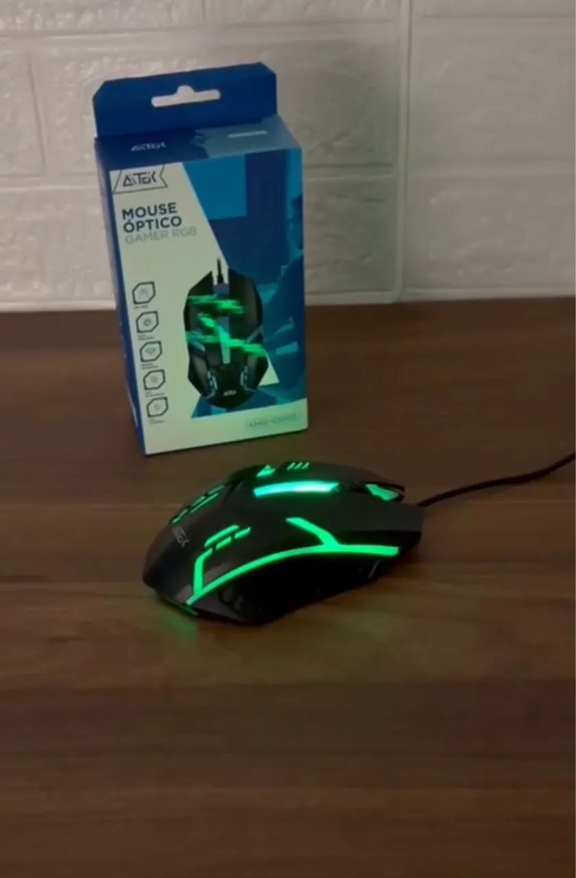 Mouse Óptico Gammer RGB  - Foto 3