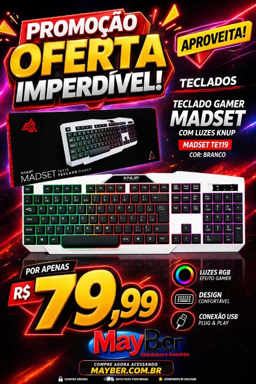 Teclado rgb - Foto 4