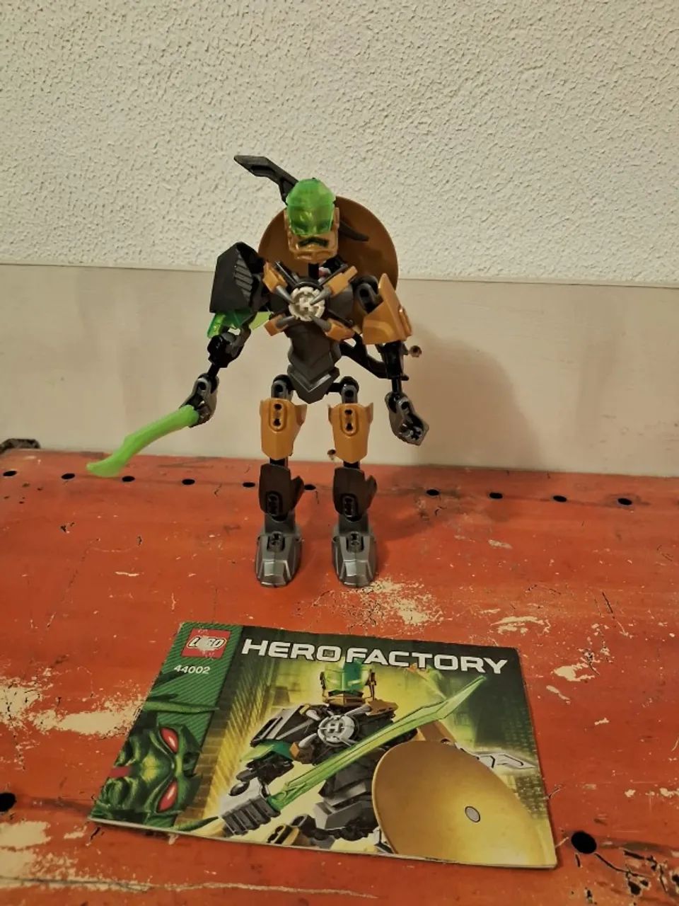 Lego-Hero Factory - ROCKA Brain attack - 2013 - 44002- 43 peças