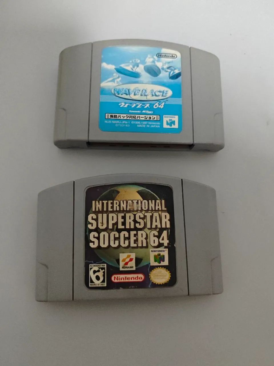 Wave Race 64 e ISSS 64 para Nintendo 64