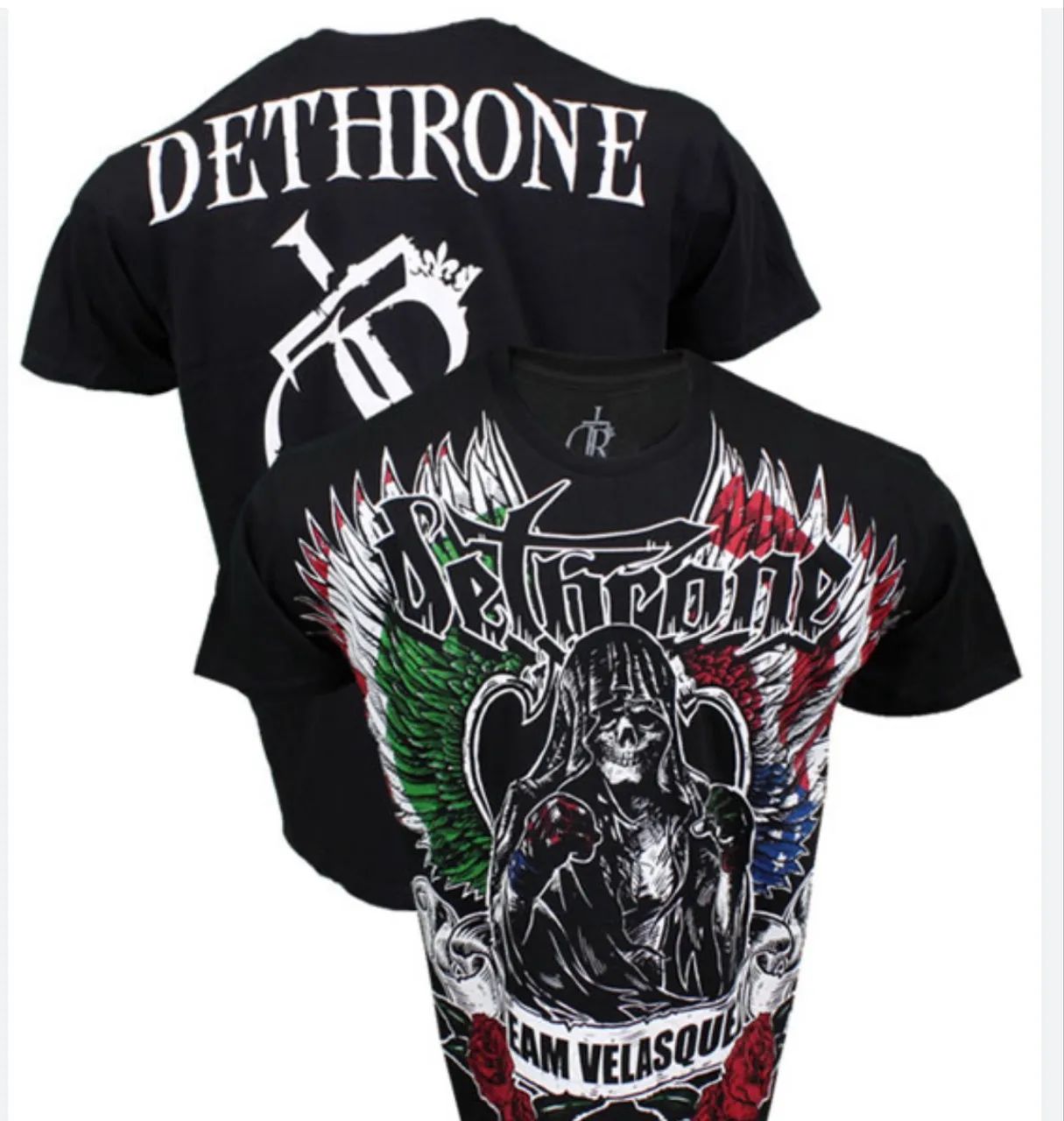 CAMISETA DETHRONE - TEAM VELASQUEZ (ORIGINAL)