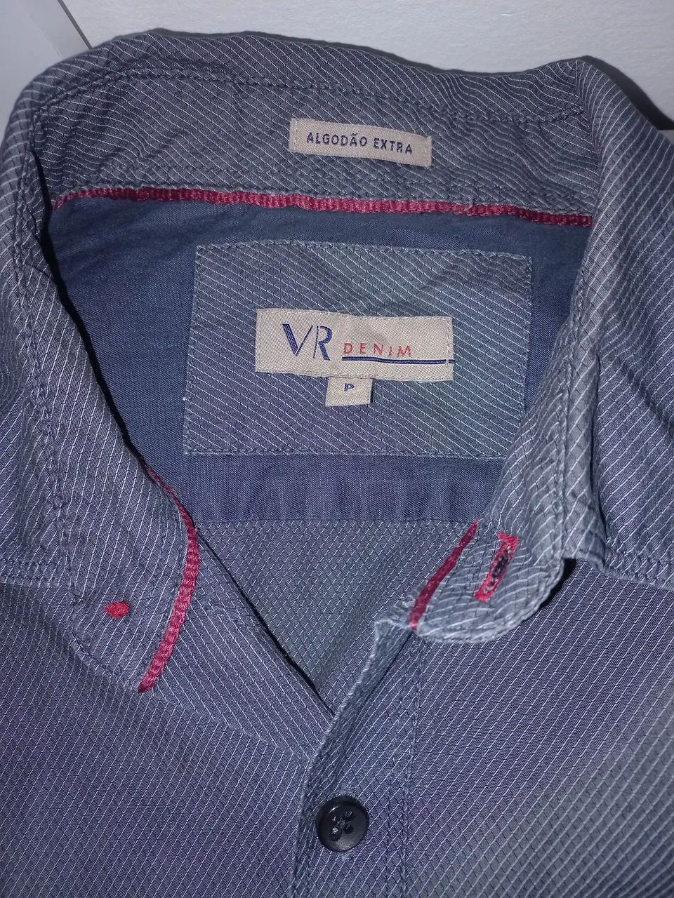 Camisa social VR Denim p