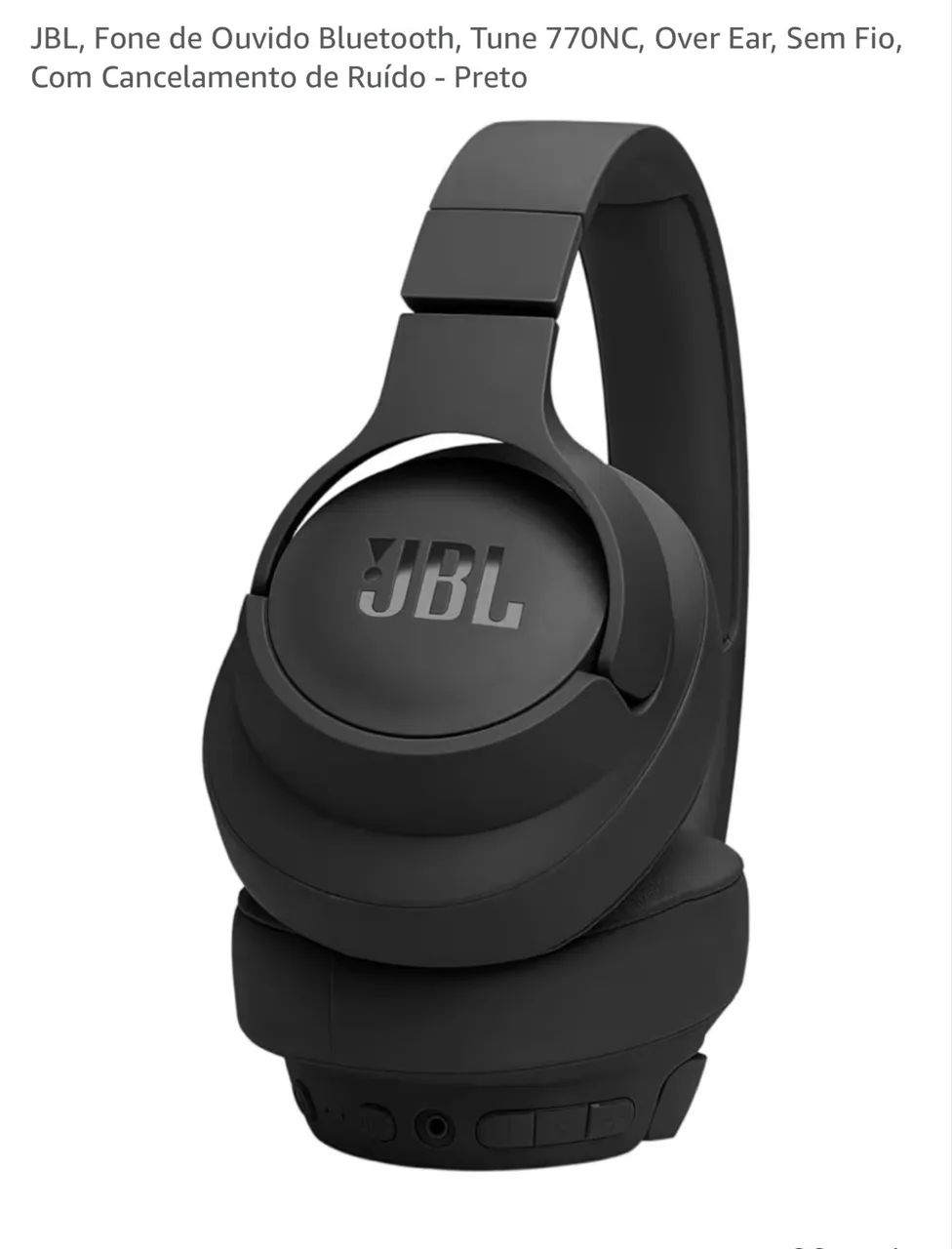 JBL Tune 770NC com cancelamento de ruído - Foto 3
