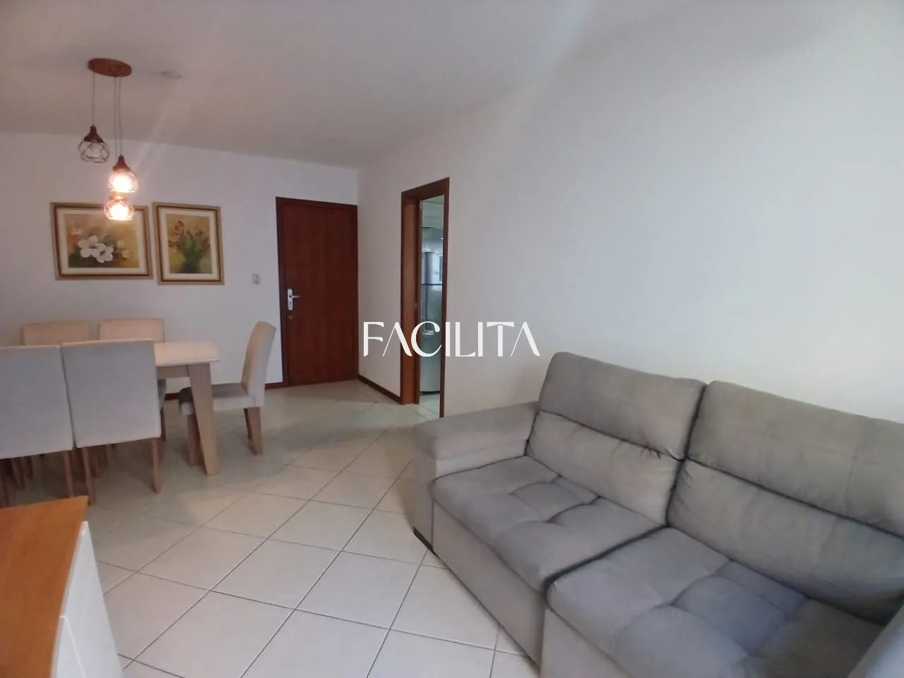 Apartamento mobiliado com 2 quartos no bairro Trindade, Florianópolis. - Foto 3