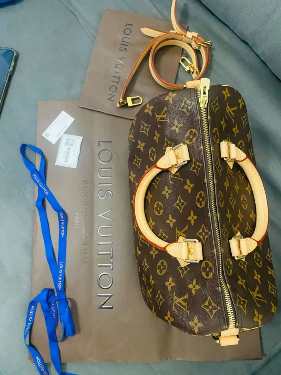 Bolsa louis vuitton speedy 30 - Foto 5