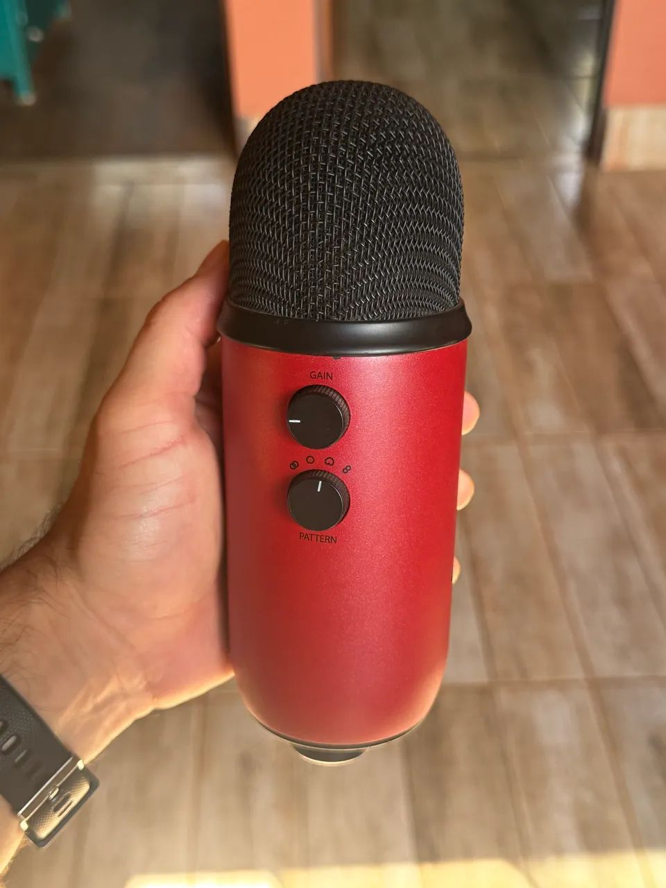 Microfone Blue Yeti (Vermelho Especial) - Foto 4