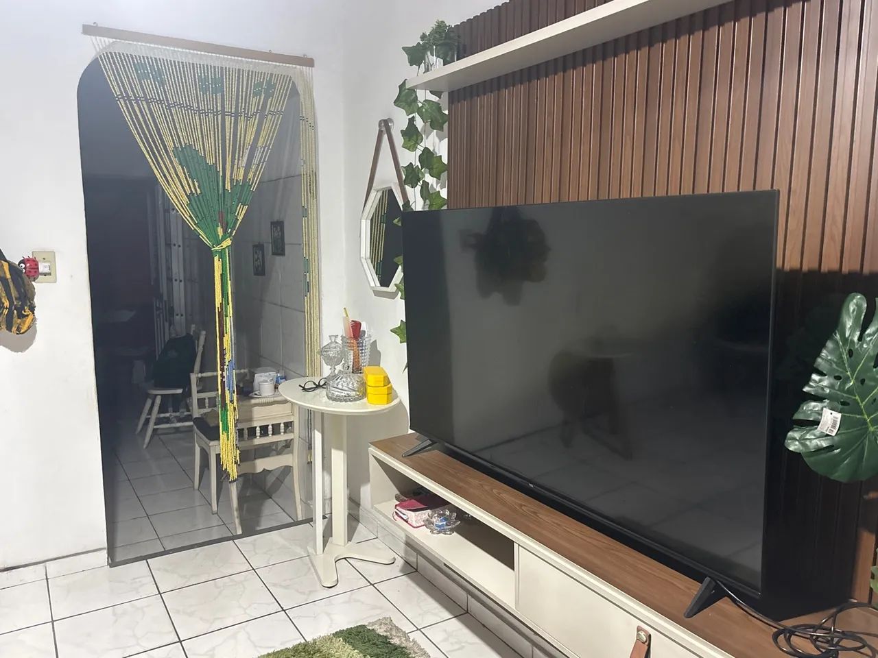 Televisão tcl 55 polegadas com barras de led queimadas 