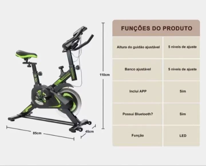 Bicicleta ergometrica 