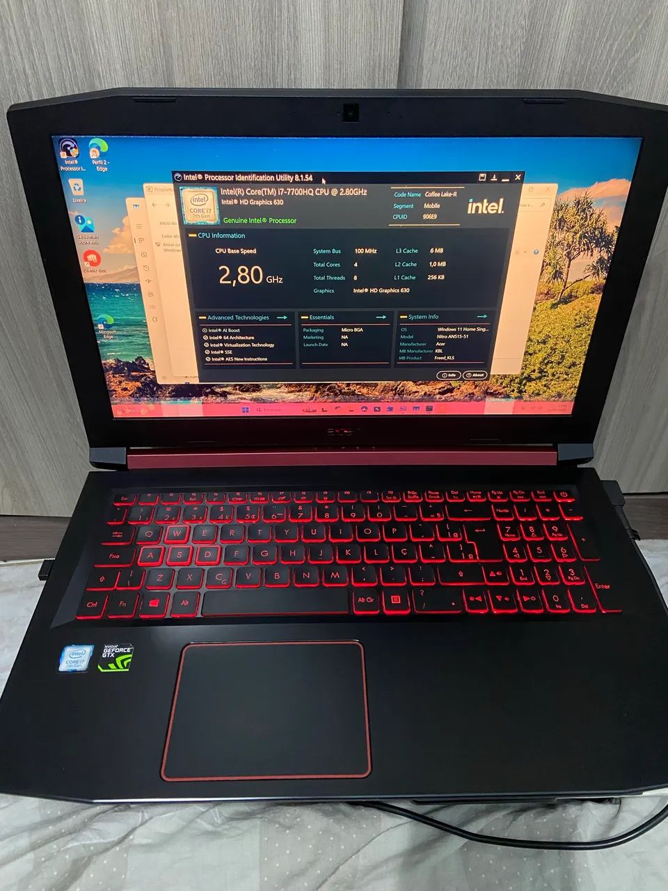 Notebook Acer nitro 5 