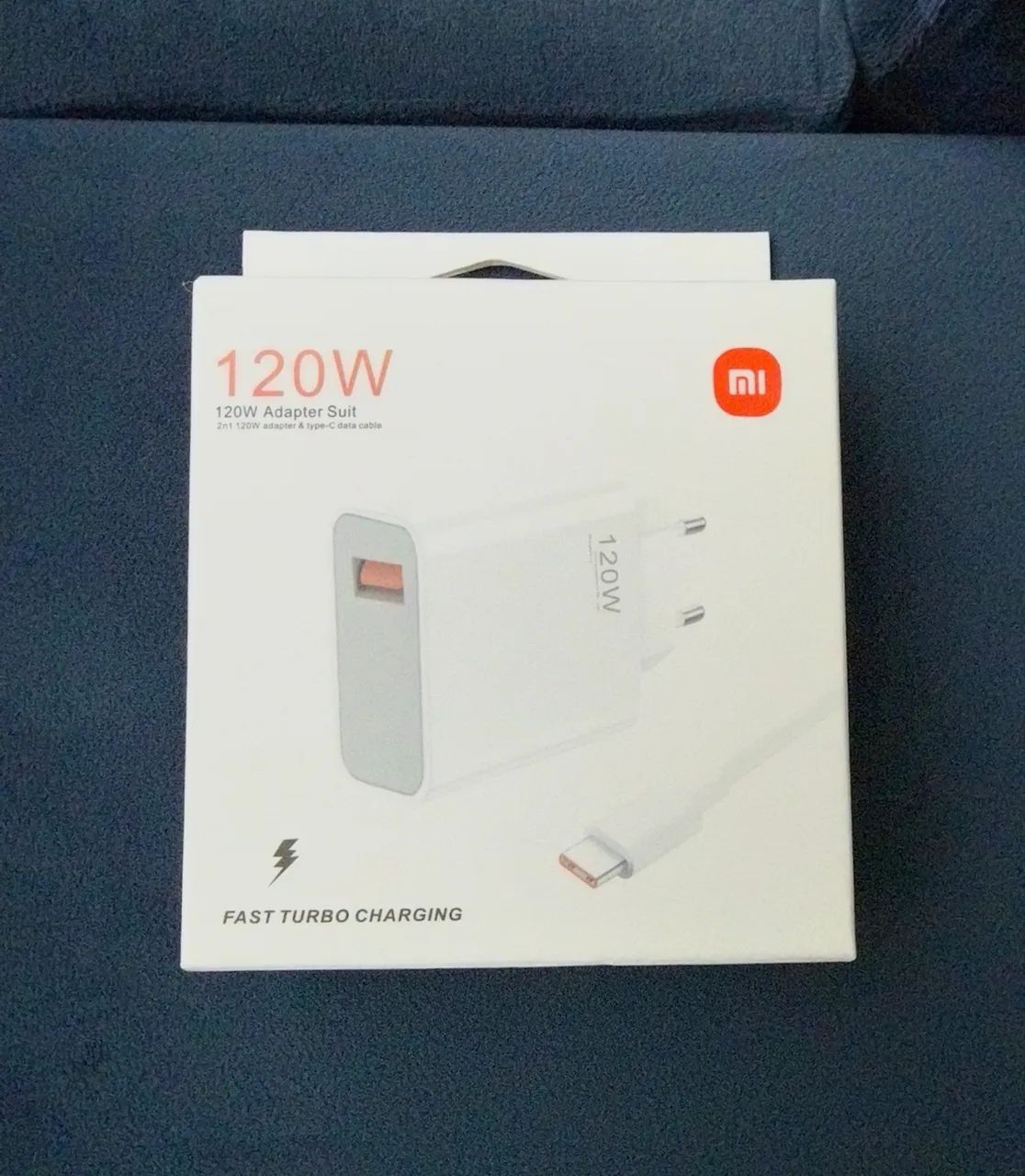 CARREGADOR E CABO 120W - Foto 2