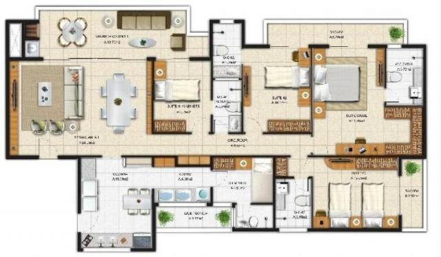 Apartamento à venda, 5 quartos, 3 vagas, benfica - fortaleza/ce - Foto 3