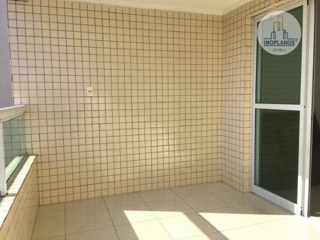 Apartamento com 2 dormitórios à venda, 76 m² por r$ 270.000 - campo da aviação - praia gra - Foto 6