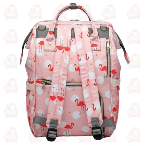 Bolsa para Maternidade estampada Flamingo Lequeen - Foto 4
