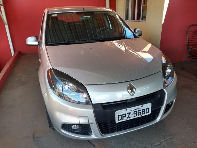 Renaul/sandero 1.6 hp prata 2014- flex - completa - Foto 3