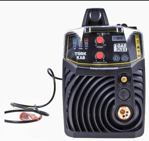 Inversora de Solda Mig 180a com ou sem gás TORK Im-8150/5K 220v - Foto 3