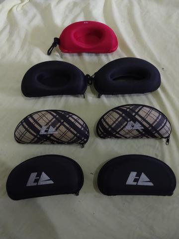Kit 7 Estojos Porta Oculos Case