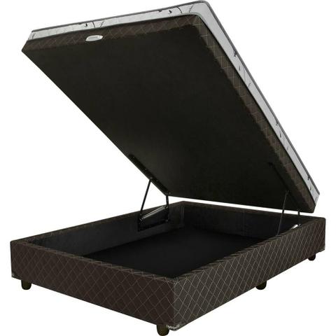 Cama baú com colchão conjugado casal/ viuva/ solteirão/ Parcelas de: