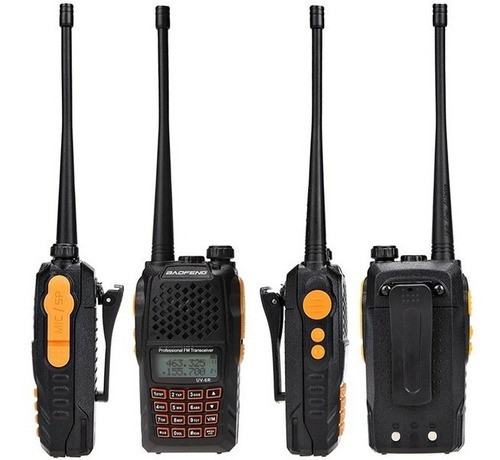 Radio Ht Walk Talk Dual Band Uhf Vhf Fm Baofeng Uv-6r 7w - Foto 3
