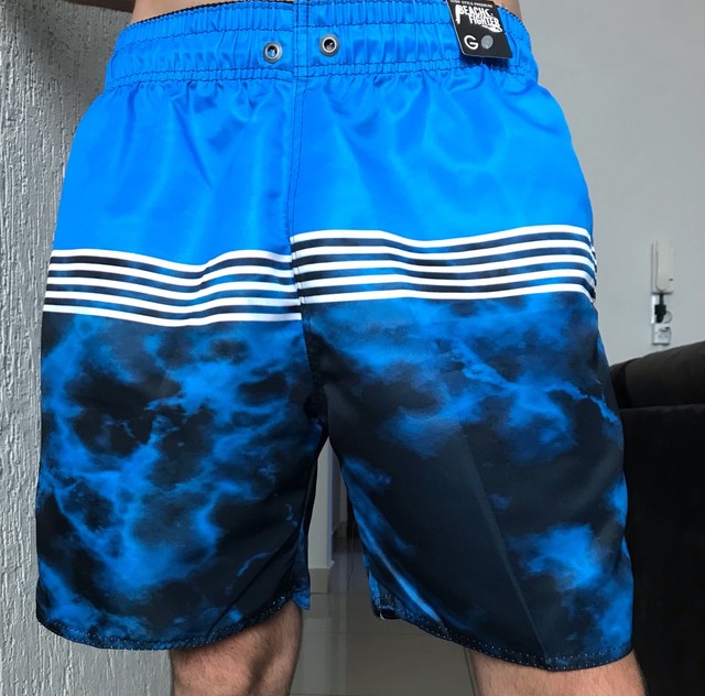 Bermuda tectel moda praia short masculino  - Foto 4