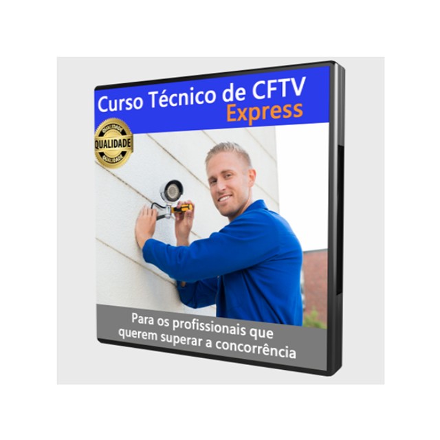  Aprenda CFTV do Zero! Curso Técnico de Cftv Express Completo Online