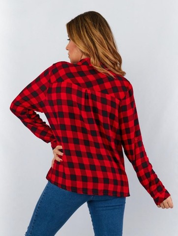 Blusa camisa xadrez - Foto 2