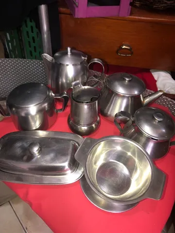 Jogo de cha inox  +49 anúncios na OLX Brasil