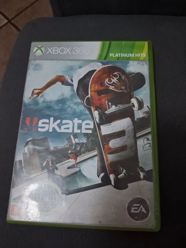 Jogo Skate 3 Para Xbox 360 Midia Fisica Novo Lacrado