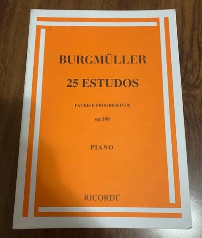 Burgmüller 25 Estudos - Fáceis e Progressivos