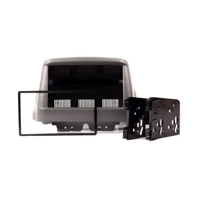 Moldura Painel Fiat Doblo 00 / 2Din - Grafite - EPX 194 - Foto 3