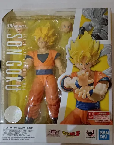 Boneco Goku Dragon Ball Super The 20th Limitado Son Goku