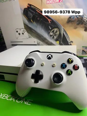 xbox one com 2 controle e jogo