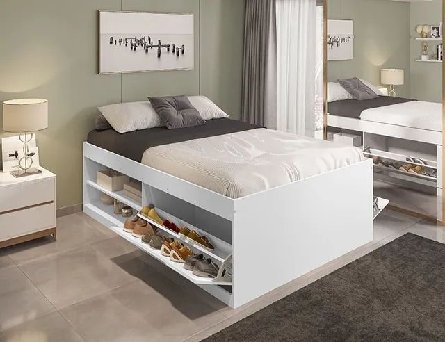 Quarto cama casal com sapateira  - Foto 2