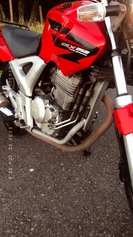 Honda CBX 250 Twister 2008 Vermelha, KM Motos