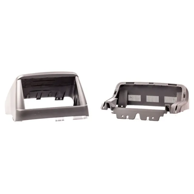 Moldura Painel Fiat Doblo 00 / 2Din - Grafite - EPX 194