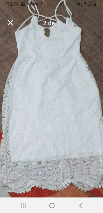 Vestido branco  - Foto 2
