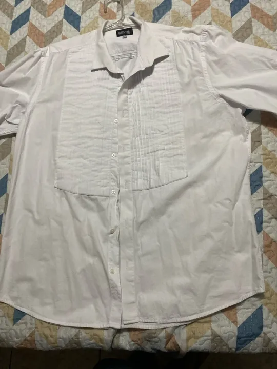 Camisa Social Branca Manga Longa