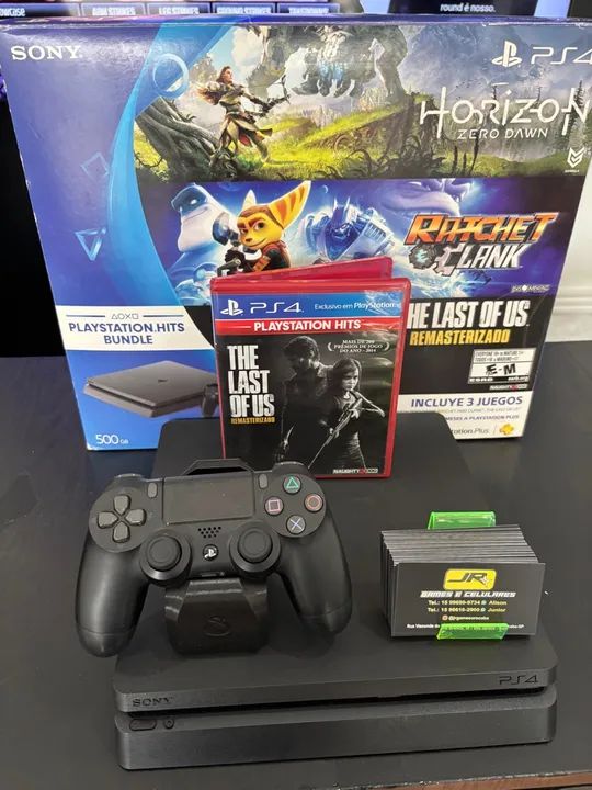 Playstation 4 Slim  500GB+ Controle + Jogos