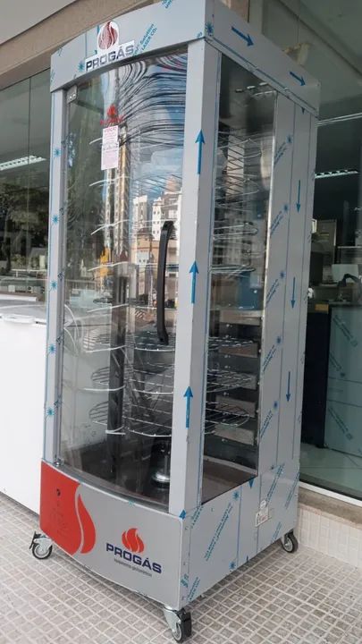 Forno Frango Giratorio 128kg - Progas - Sadi
