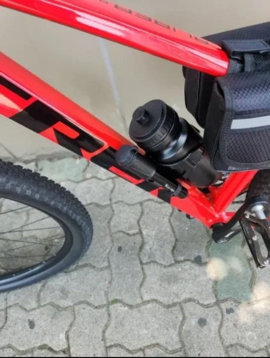 Mini bomba de ar em alumínio, válvula schrader, presta, mtb, 100PSI - Foto 5