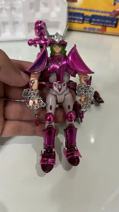 Cavaleiros do Zodíaco Vintage - Shun de Andrômeda V2 - Foto 2