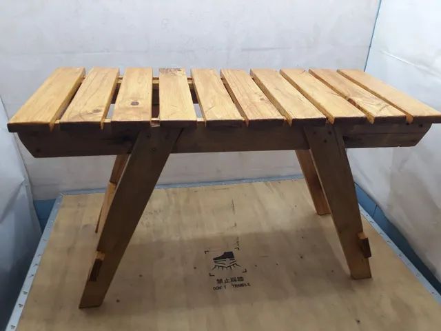 Banco de madeira maciça demolição e pallets 2 lugares - Foto 3