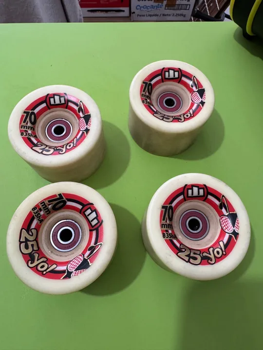 Rodinhas Longboard + Rolamento