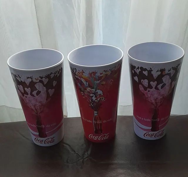 COPOS COLEÇÃO COCA-COLA AVON